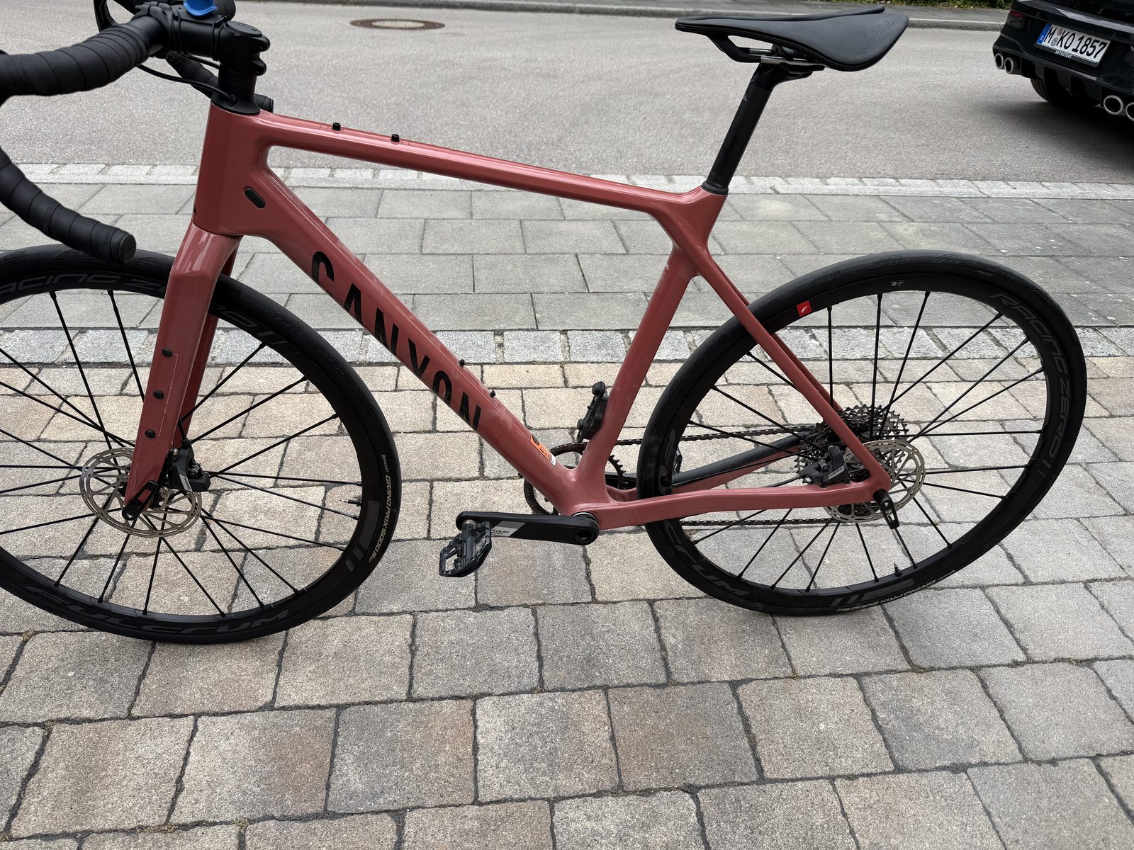 Canyon Grizl mit Continental GP5000 S TR im Rennrad-Setup