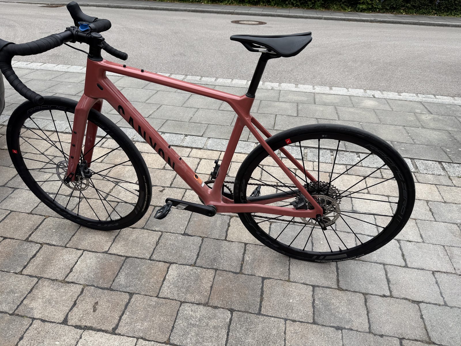 Fulcrum Racing Zero DB Laufradsatz am Gravelbike