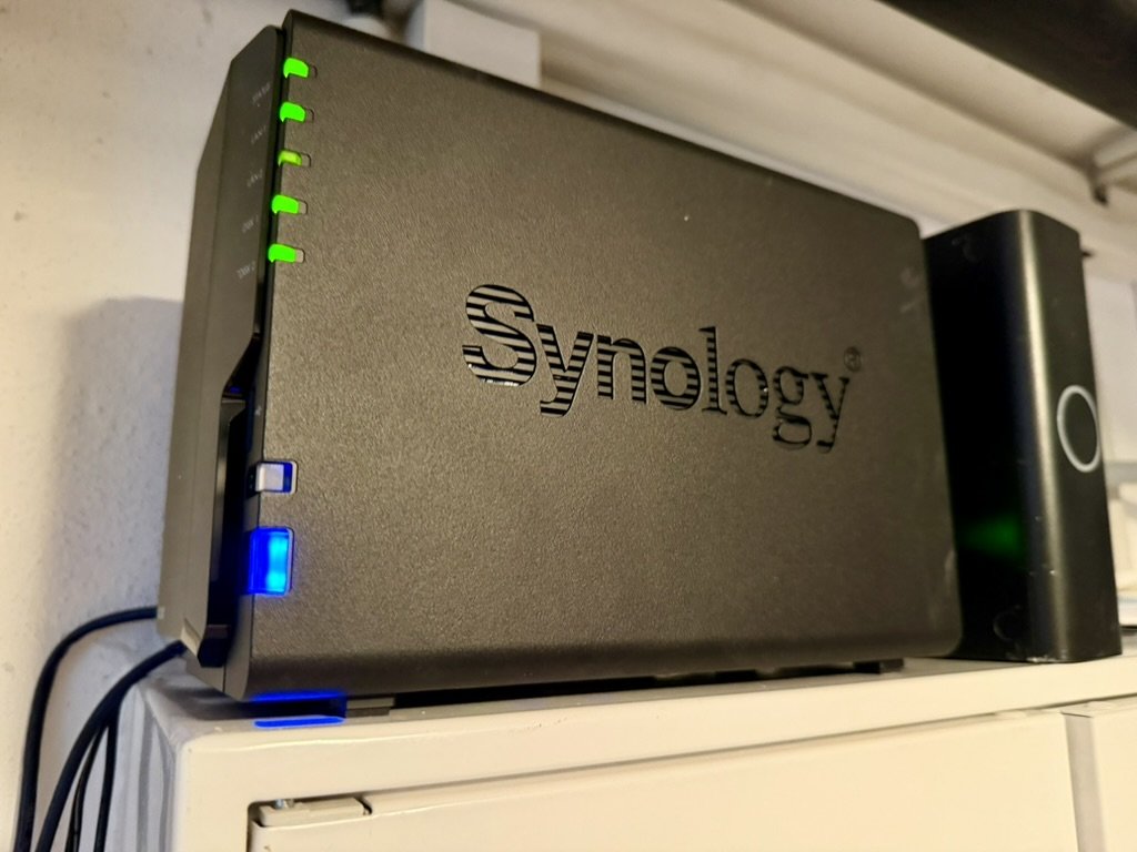 Synology NAS im Technikraum